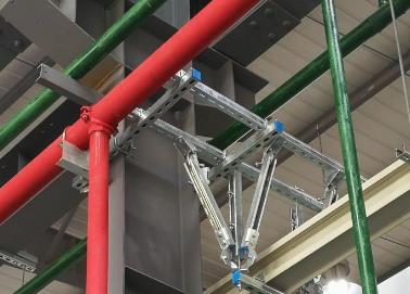 柳州市该抗震支架的整体式支吊架结构协调性好